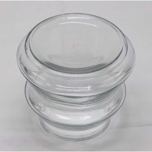 Anchor Hocking Clear Glass Christmas Tree Shaped Apothecary Jar 7" - Picture 4 of 4